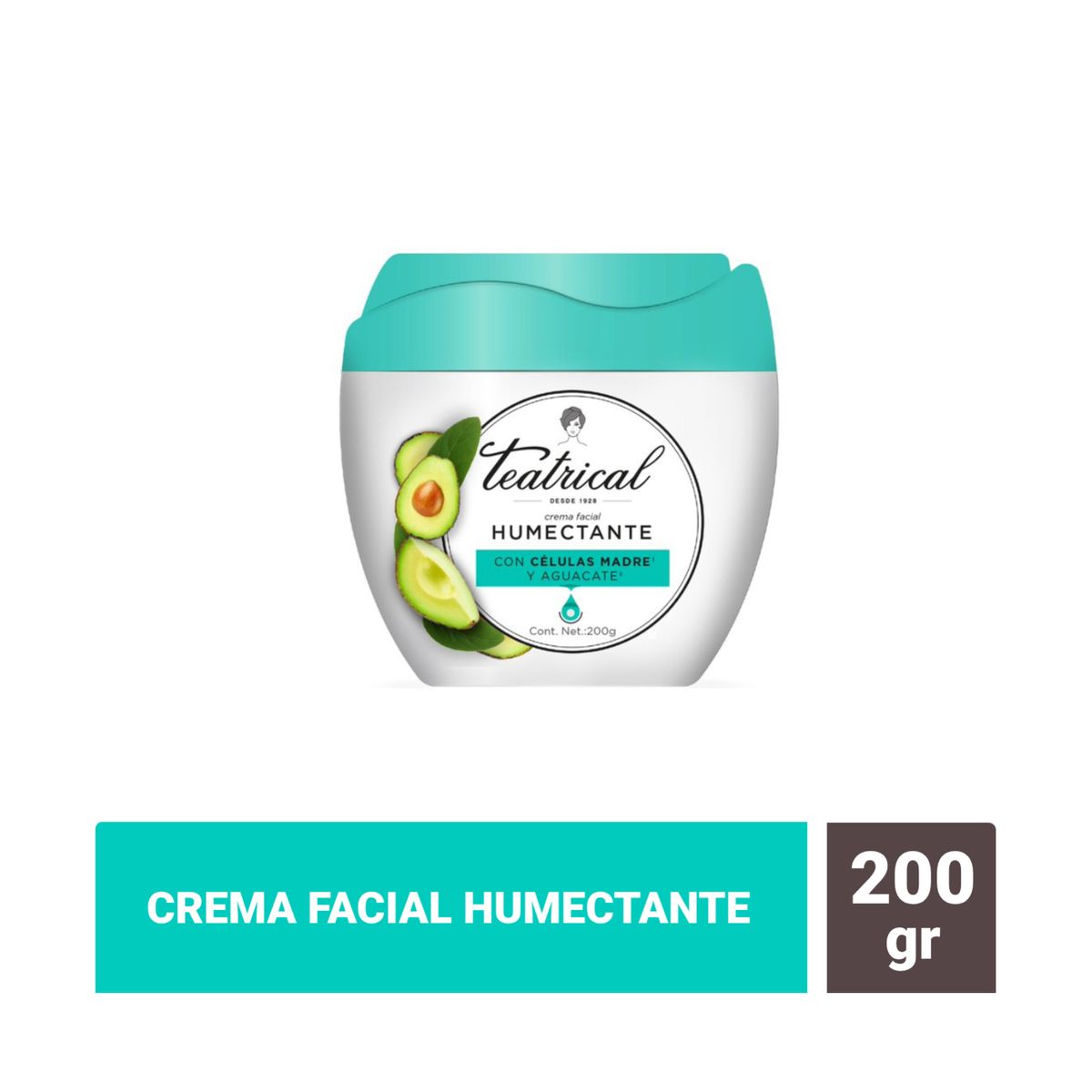 TEATRICAL - Crema Facial Teatrical Humectante 200 GR