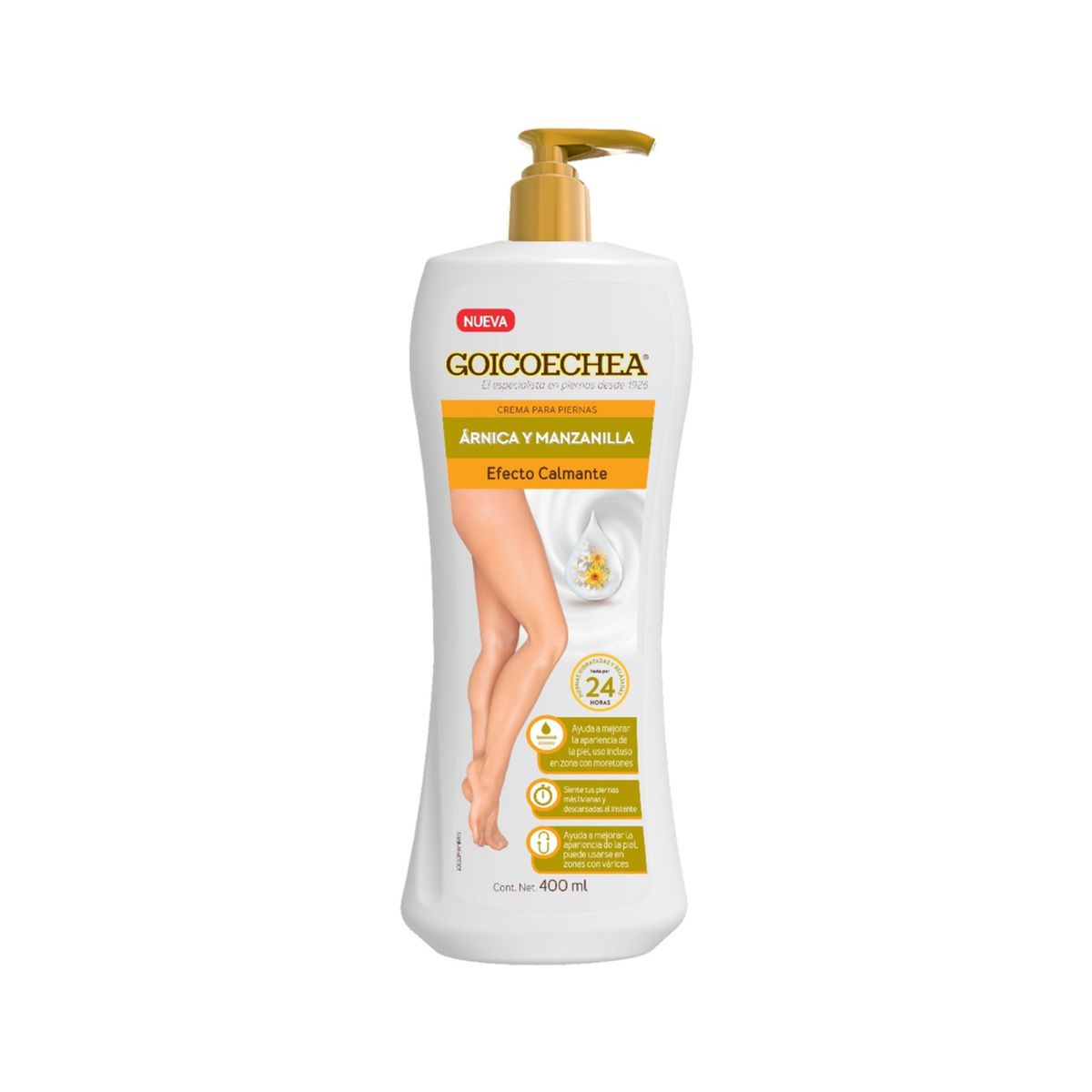 GOICOECHEA - Crema Piernas Goicoechea Árnica y Manzanilla 400 ML