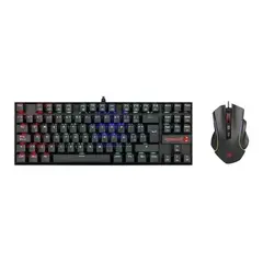 REDRAGON - Pack Teclado Y Mouse Gamer Kumara + Mouse Español