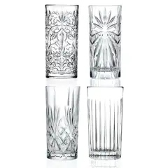 RCR  ITALIA - SET 4 VASOS RCR LONGDRINK MIXOLOGY