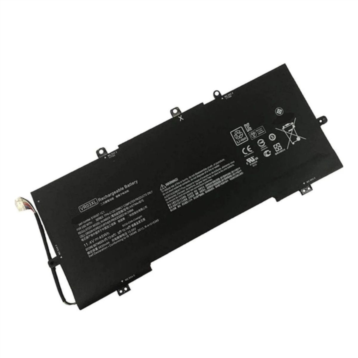 HP - BATERIA HP ENVY 13-D ORIGINAL 3 CELDAS NEGRO (VR03XL)