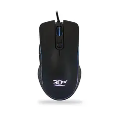 3DFX - Mouse Gamer Acid Rain Professional 4800dpi Negro