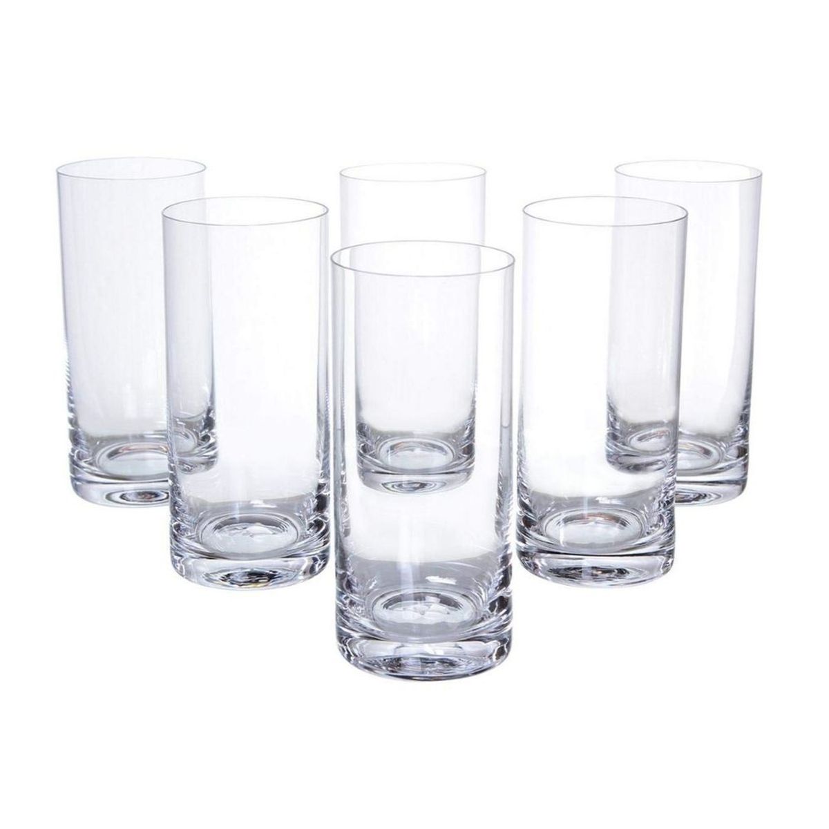 BOHEMIA CRYSTAL - BOHEMIA SET 6 VASOS ALTOS LONGDRINK BARLINE
