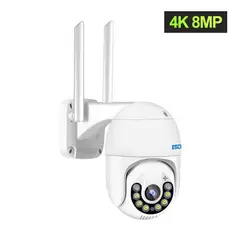ESCAM - Cámara de Seguridad Exterior 8MP 4K UHDV H265 QF800