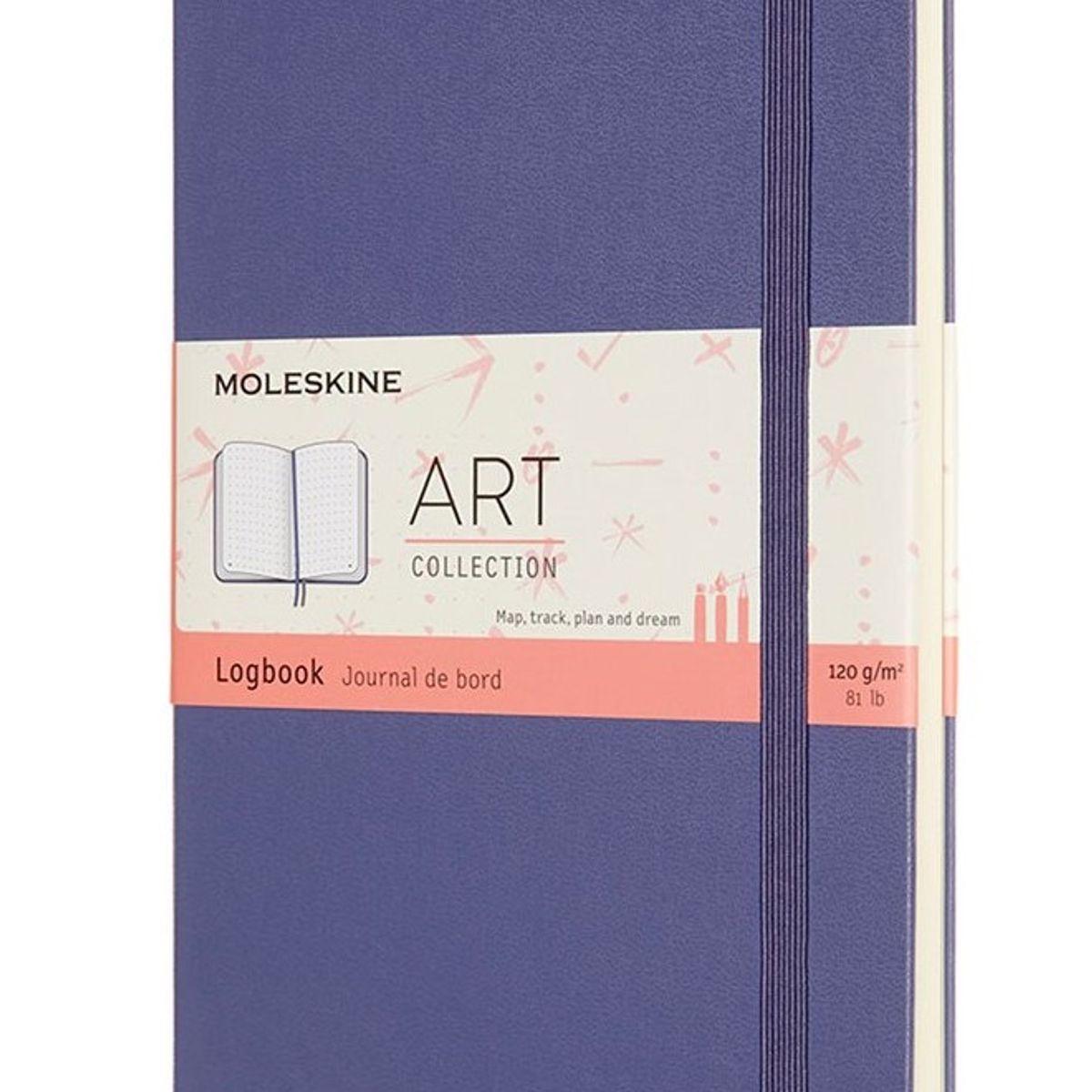 MOLESKINE - Cuaderno de Creatividad (Bullet) T. Dura Large Morado