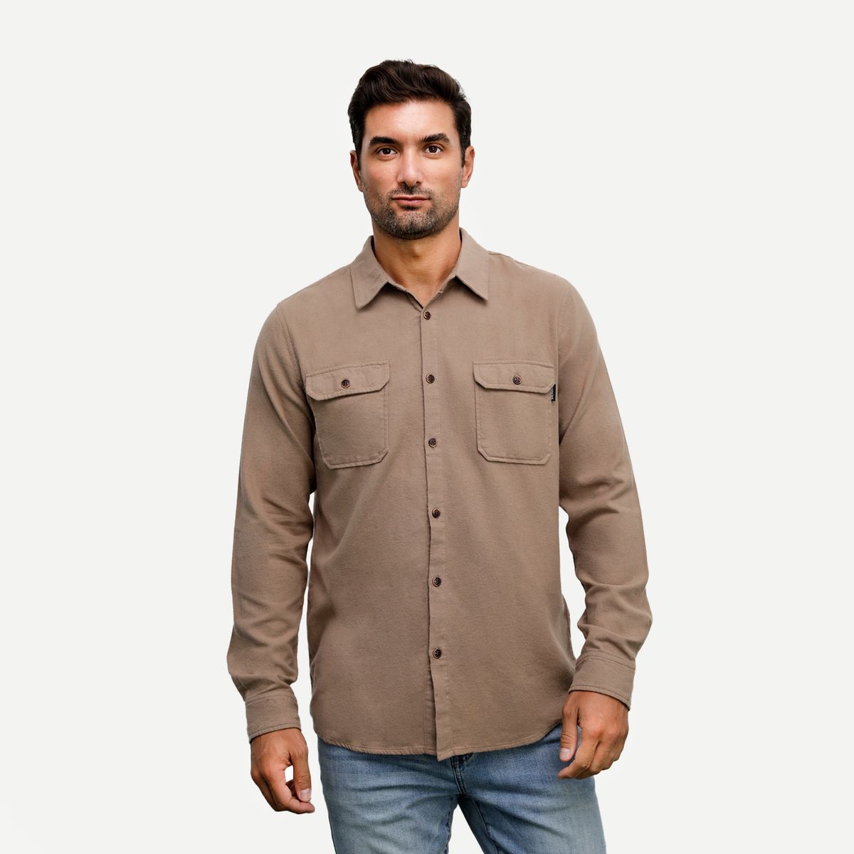 PANAMA JACK - Camisa Hombre caqui Panama Jack - Naranjo Pálido