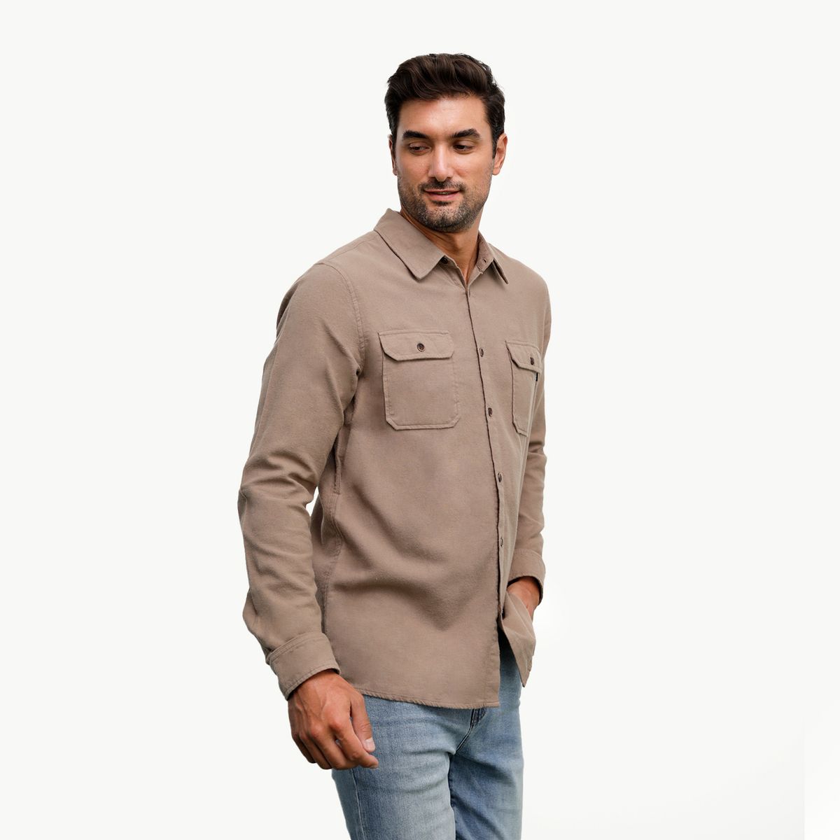 PANAMA JACK - Camisa Hombre caqui Panama Jack - Naranjo Pálido