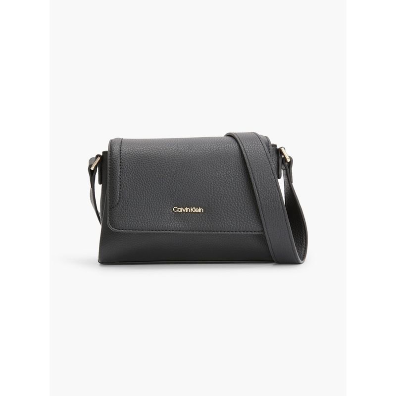 CALVIN KLEIN - Cartera Ck Elevated Crossbody Negro Calvin Klein