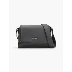 CALVIN KLEIN - Cartera Ck Elevated Crossbody Negro