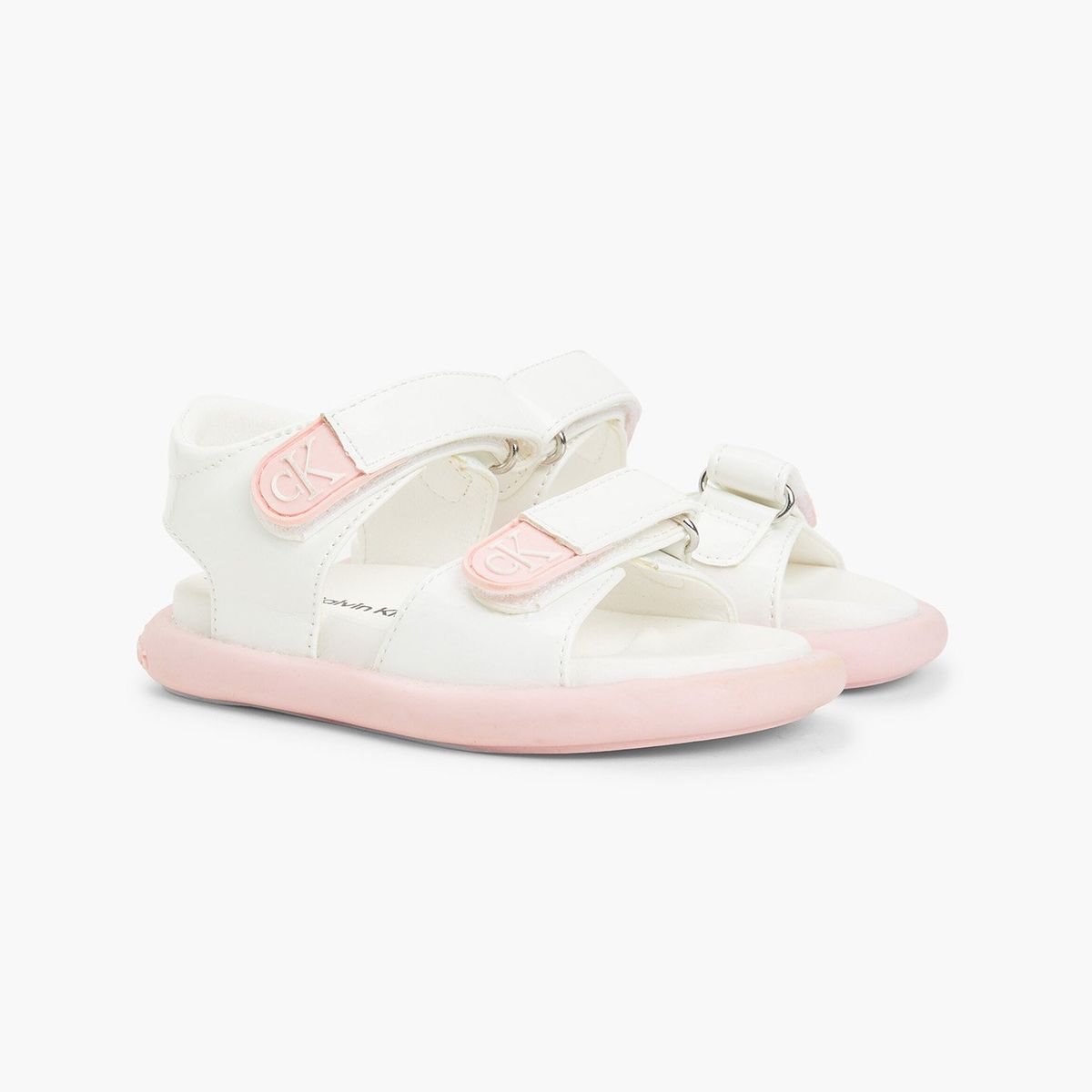 CALVIN KLEIN - Sandalia Niñas Velcro Blanco Calvin Klein