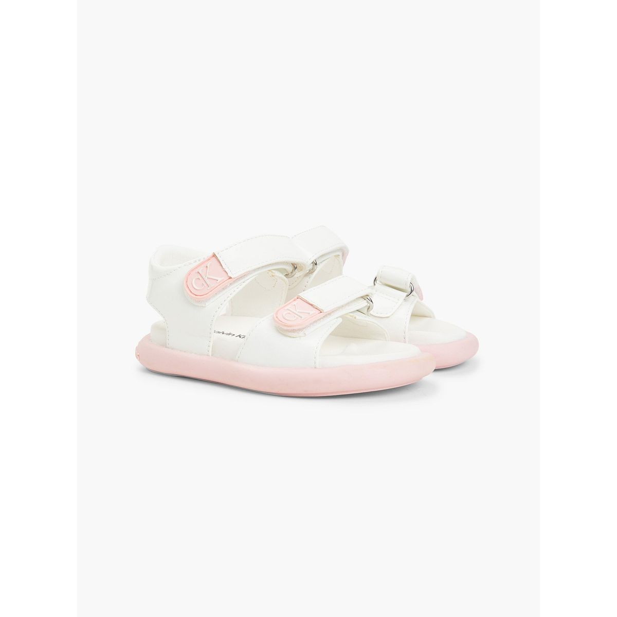 CALVIN KLEIN - Sandalia Niñas Velcro Blanco Calvin Klein