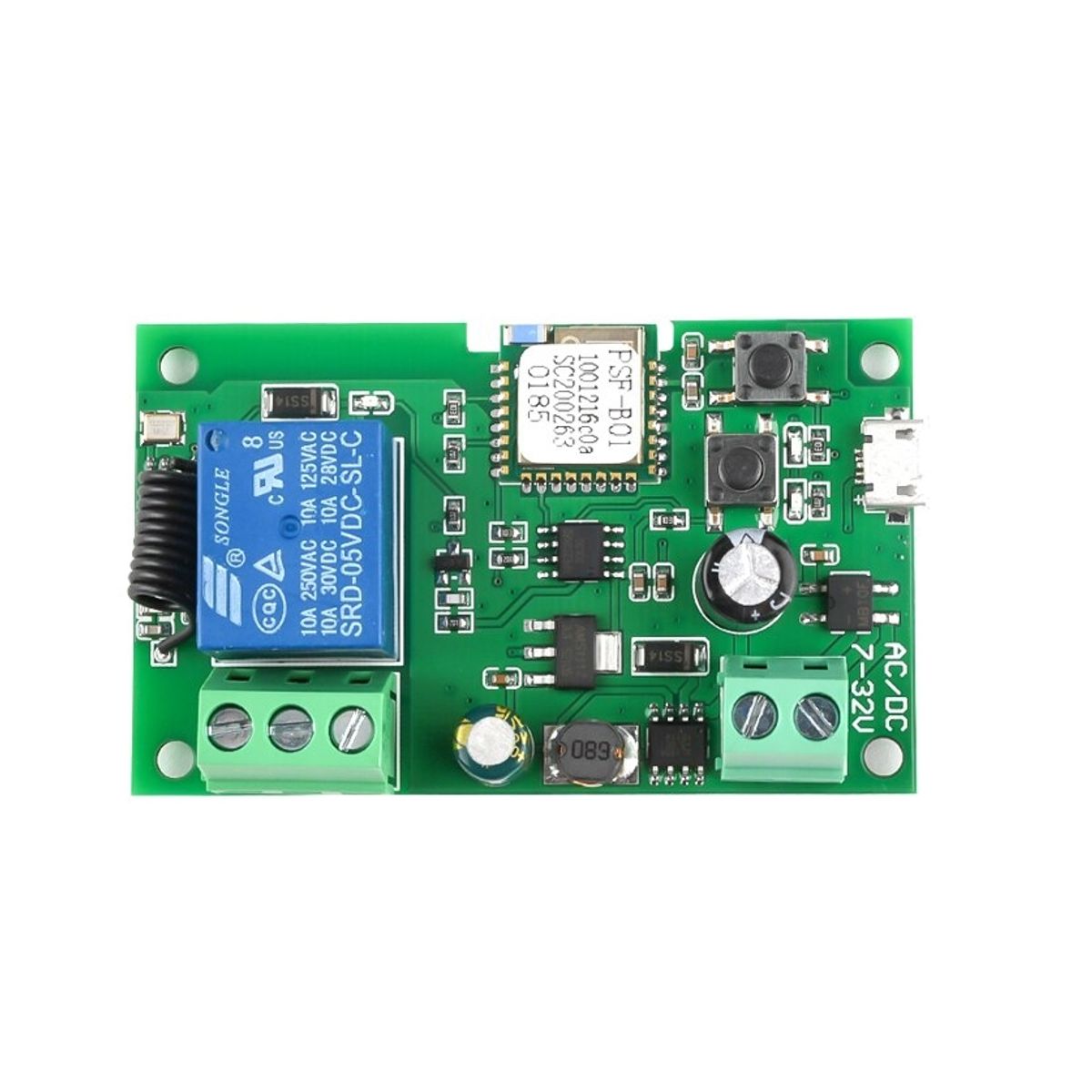 SONOFF - Interruptor Sonoff WiFi RF 7-32V Pro Porton Chapa Compatible con Alexa y Google