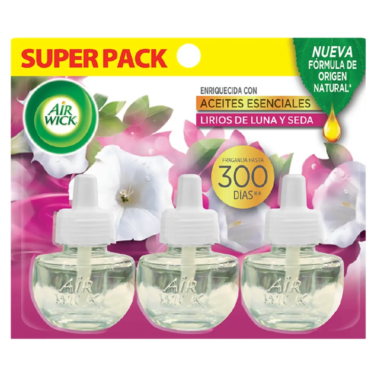 AIRWICK - Electrico Refill Lirios de Luna y Seda Airwick 3 Un AIR WICK
