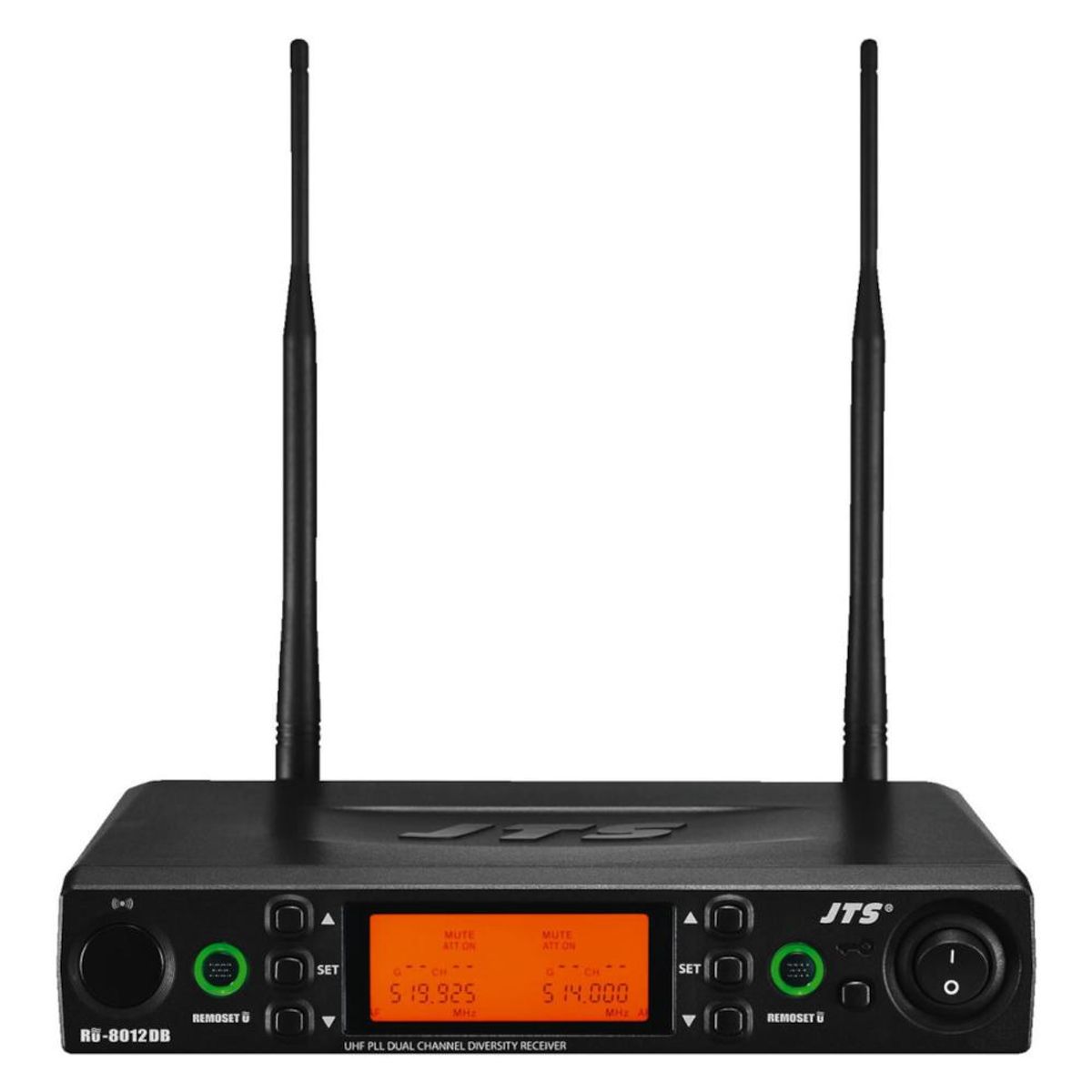 JTS - Sistema Dual Solapa JTS RU-8012DB/RU-850LTB+CM501 - Negro