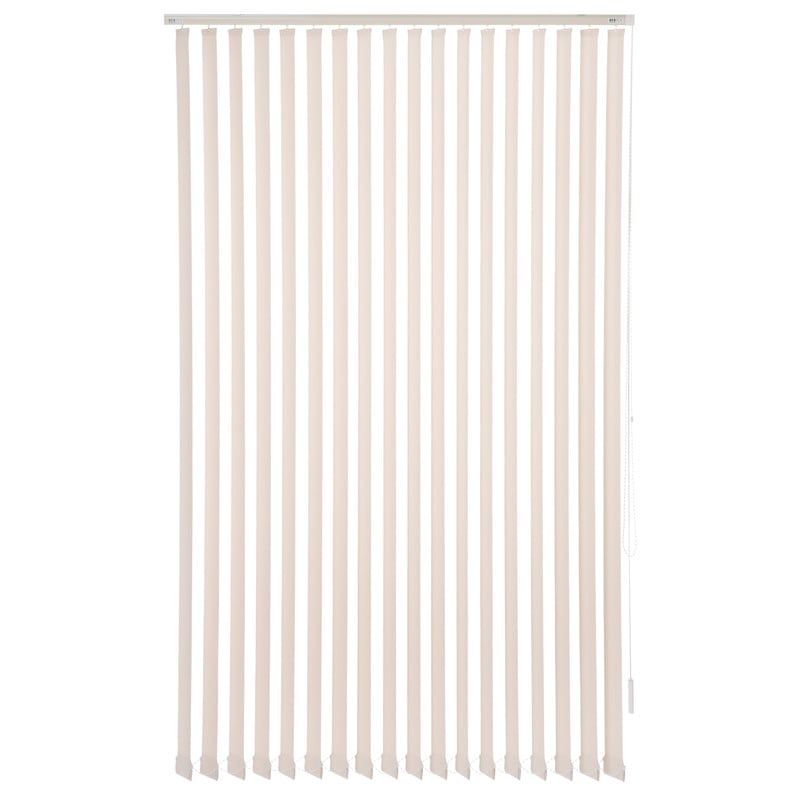 BERTEX - Cortina Vertical Screen 120cm ancho x 230cm alto Persiana Beige
