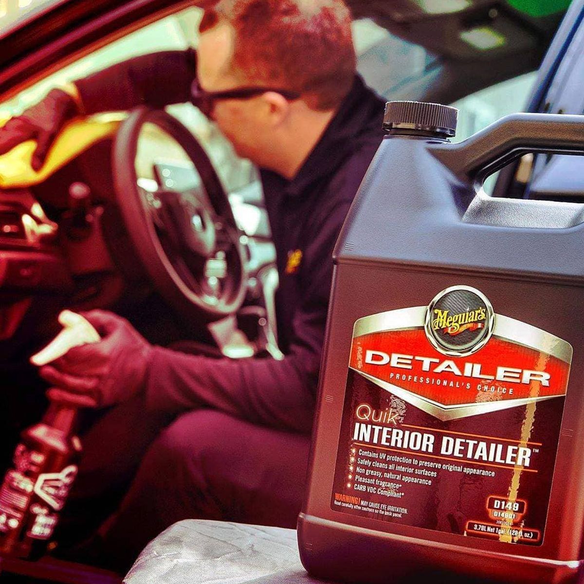 MEGUIARS - Limpiador De Interiores Auto Meguiars Quik Interior Detailer