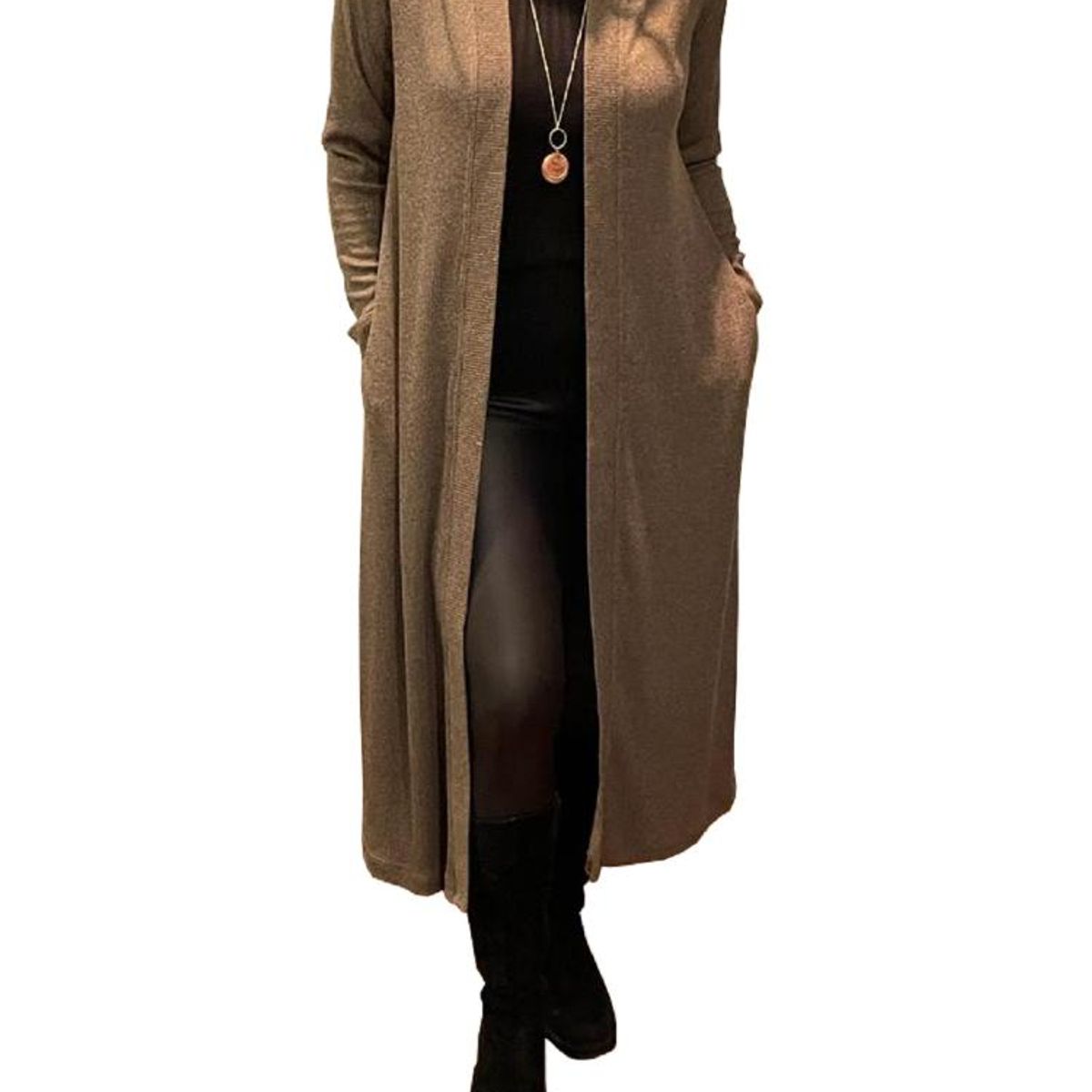 BELLAVISTA OVEJA TOME - Tapado Largo - Confección Nacional - Taupé