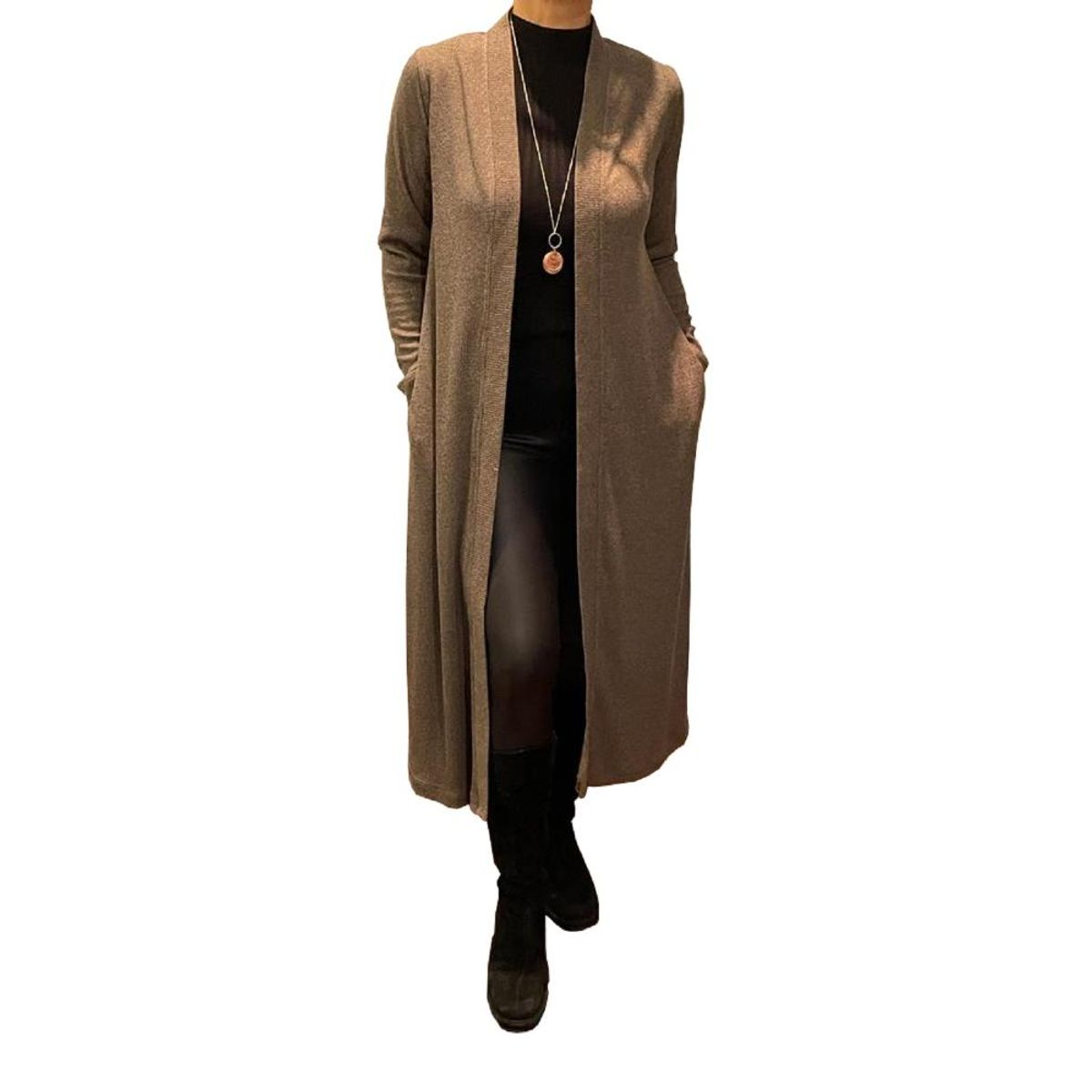 BELLAVISTA OVEJA TOME - Tapado Largo - Confección Nacional - Taupé