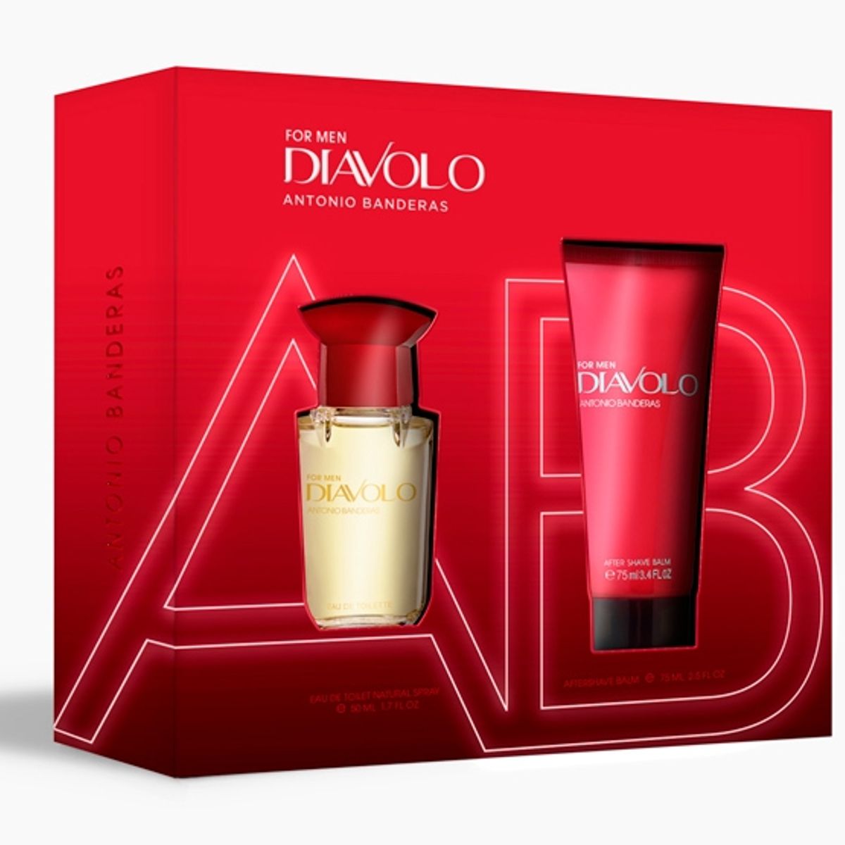 ANTONIO BANDERAS - DIAVOLO ESTUCHE EDT 50MLAFSHAVE BALM 75ML