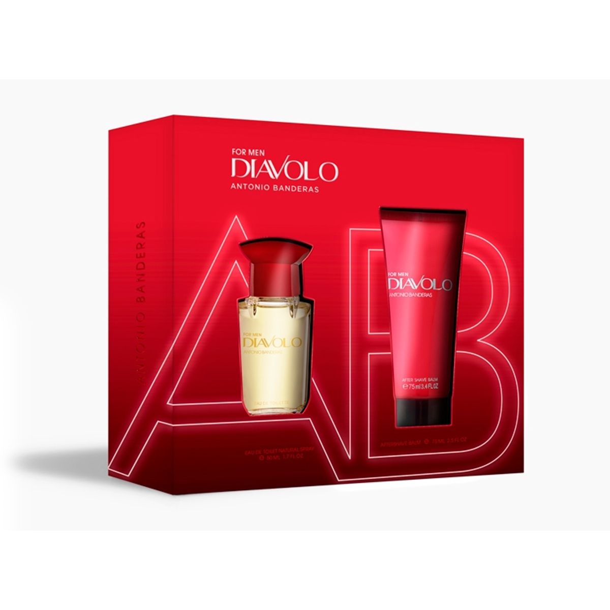 ANTONIO BANDERAS - DIAVOLO ESTUCHE EDT 50MLAFSHAVE BALM 75ML