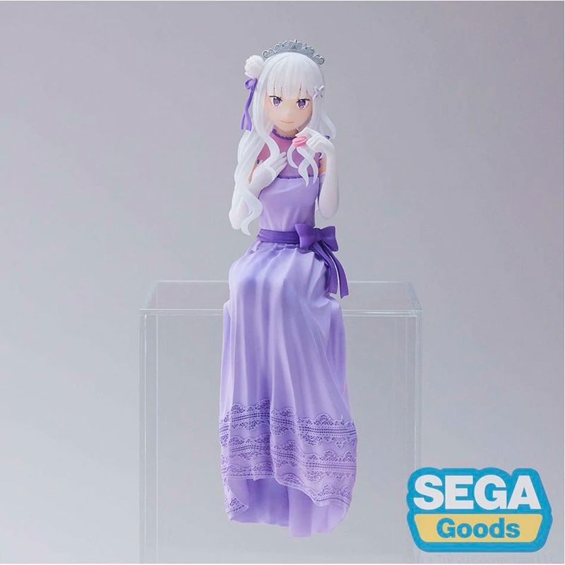GOOD SMILE - GOOD SMILE FIGURA COLEC PERCHING REZERO EMILIA DRESSED PARTY