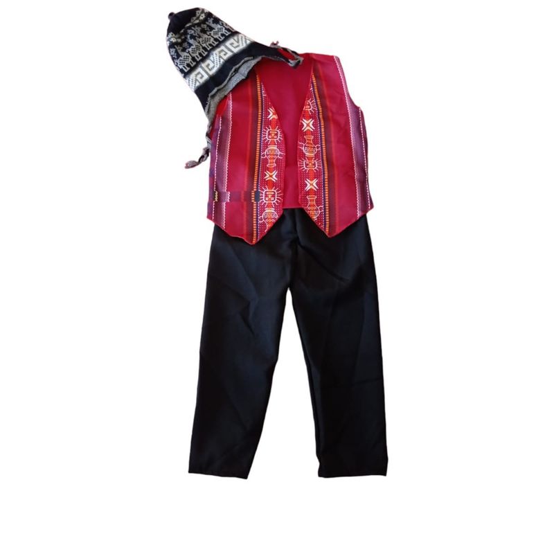 SEIGARD - Traje Típico Perú Niño CVG-052 Color Negro