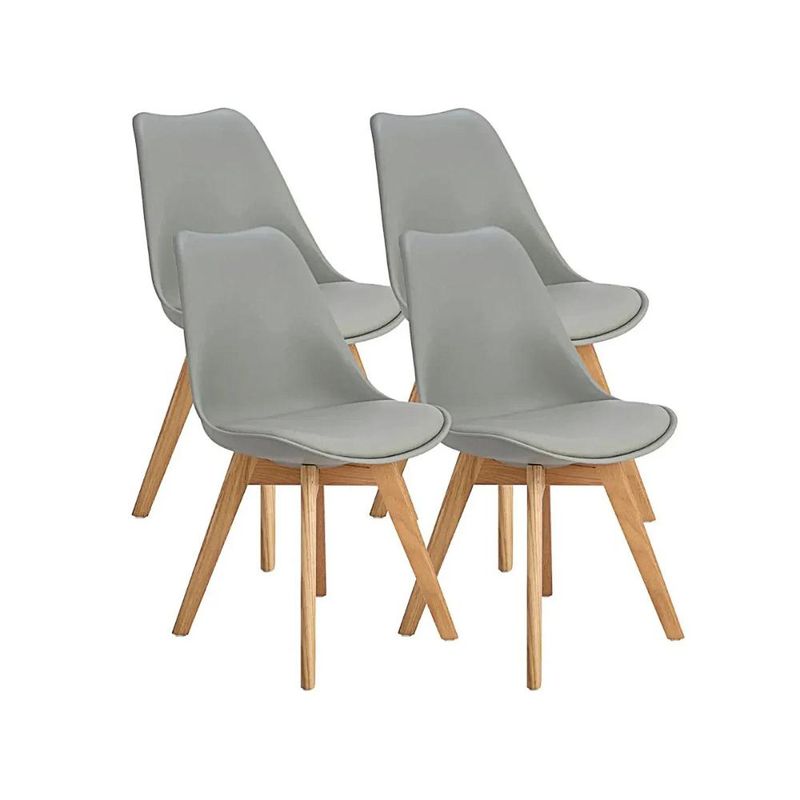 KLIK - Pack de 4 Sillas Tulip Gris KLIK