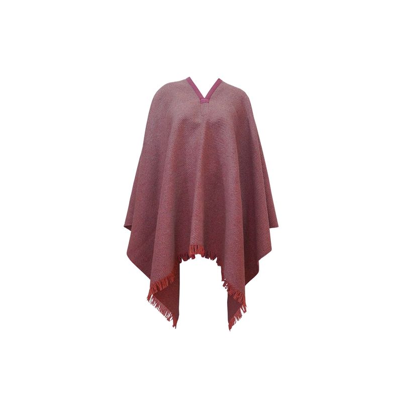 BELLAVISTA OVEJA TOME - Poncho 100% Lana - Largo
