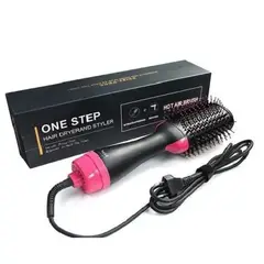 GENERICO - Cepillo Peine Secador Alisador Eléctrico 3 En 1 One Step