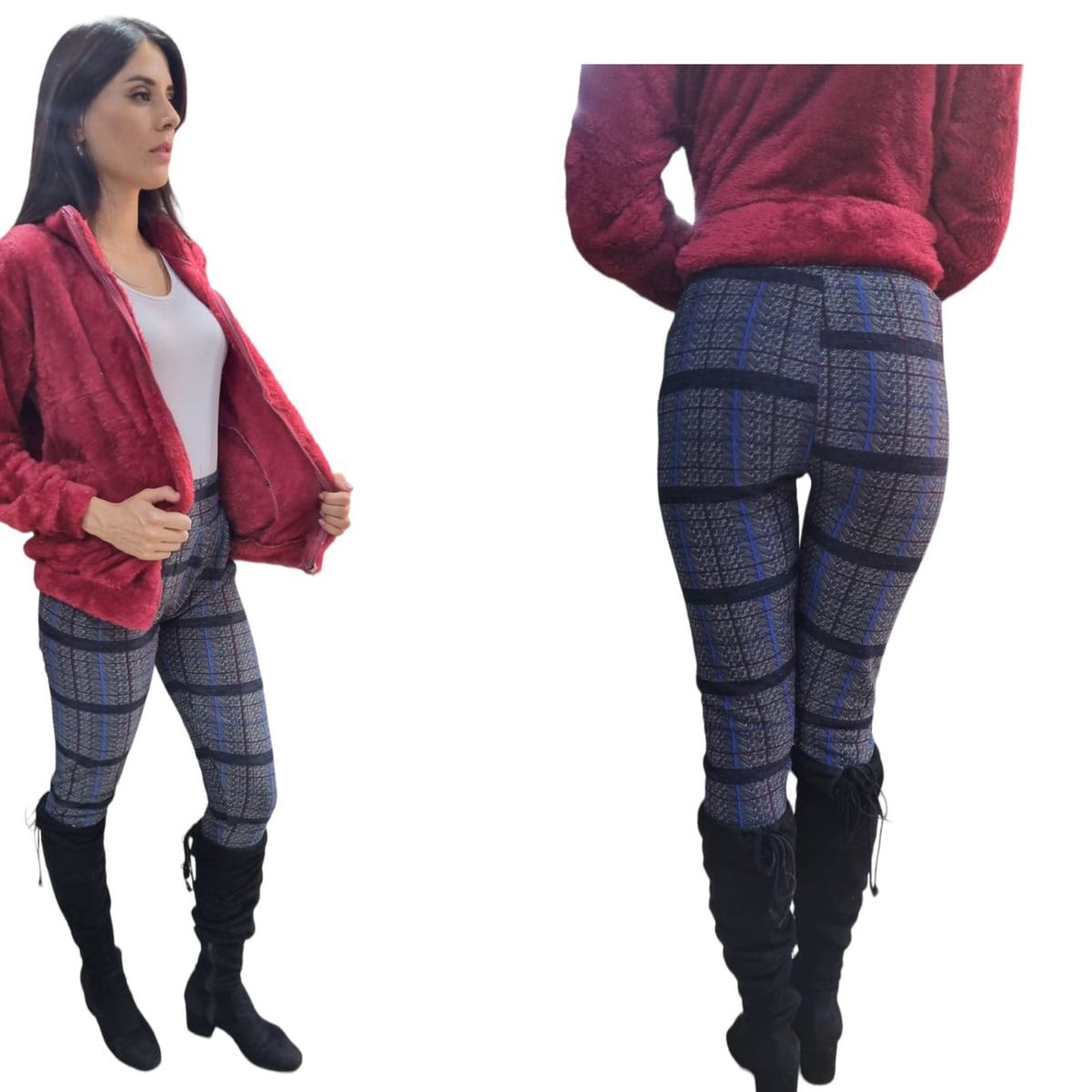 AGW - Pack 3 Polerones Mujer Corderito