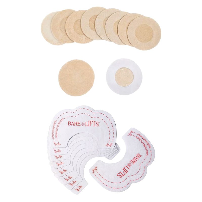 VICALLY FASHION - Pack 10 Pezoneras Parches  + Levanta Busto Invisible