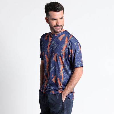 Imagen 2 del producto Polera Manga Corta Full Print Deportiva Regular Fit