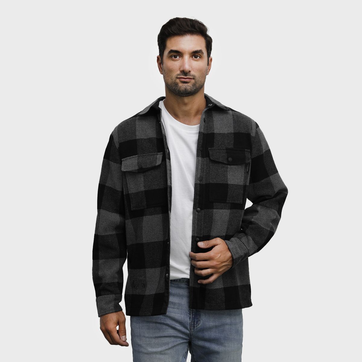 PANAMA JACK - Chaqueta Hombre negro Panama Jack