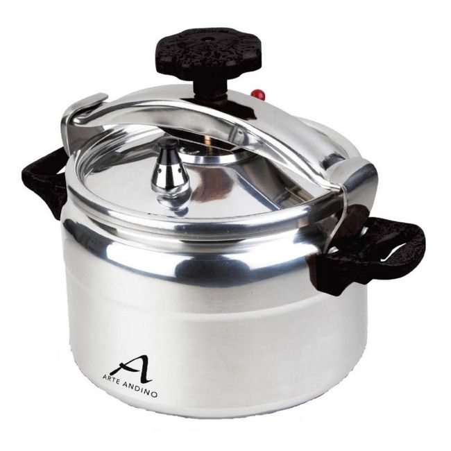 OEM - OLLA A PRESION 9 LITROS ALUMINIO ARTE ANDINO