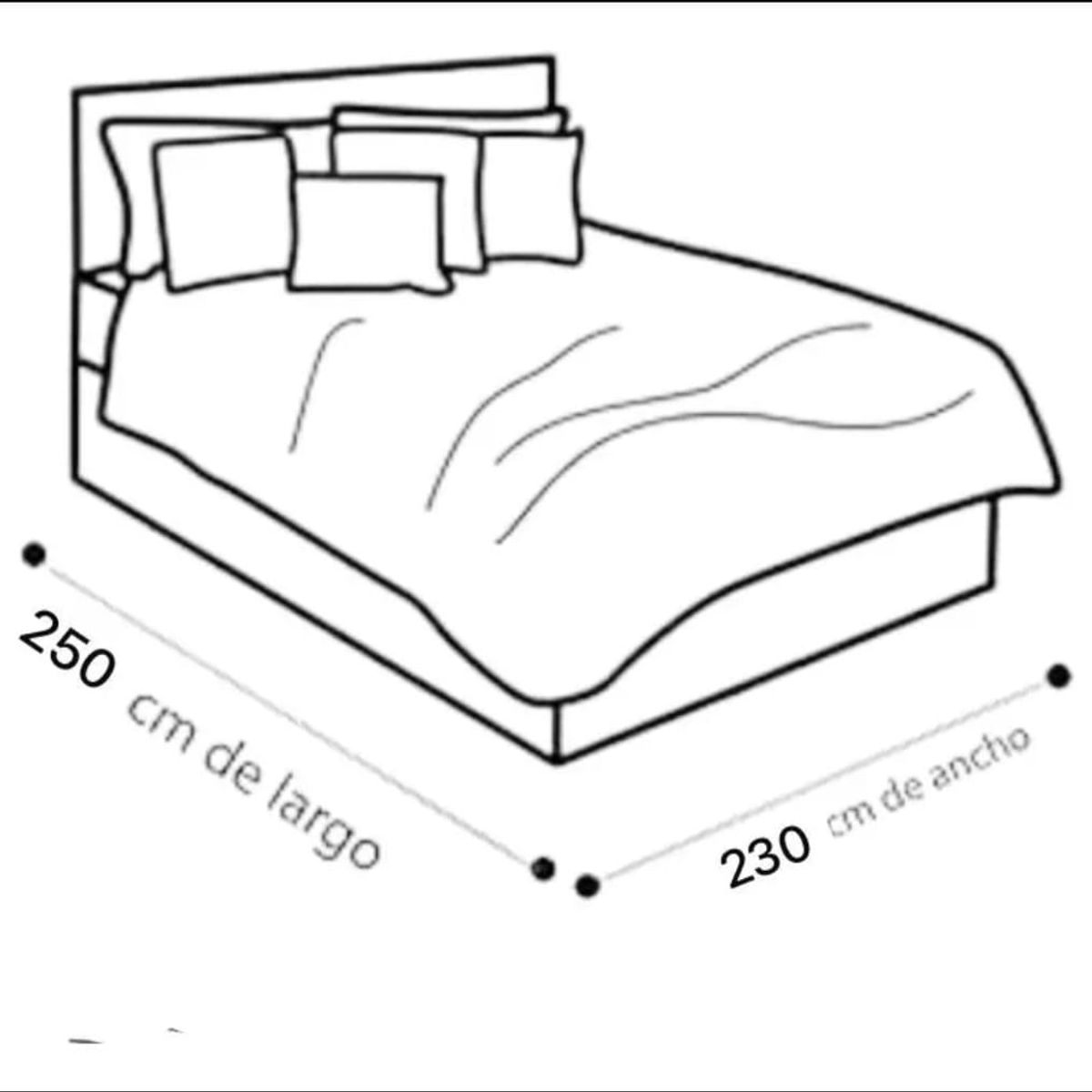 GENERICO - Cubrecama de Invierno Peludo con Chiporro 2 Plaza Negro 026