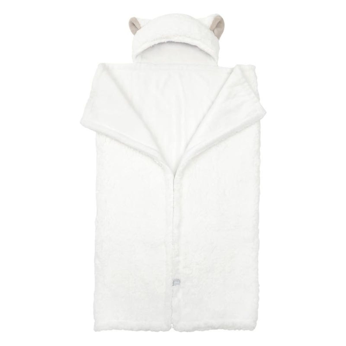 INFANTI - Frazada Poncho INFANTI Sherpa Blanco