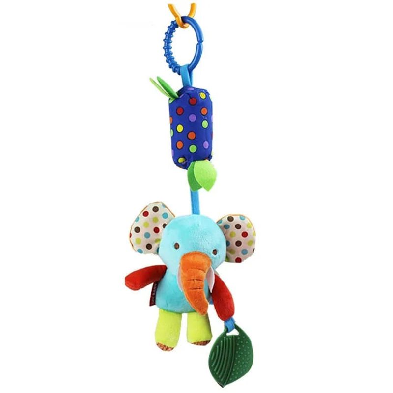IRM - JUGUETE SONAJERO CON MORDEDOR ELEFANTE PARA BEBE
