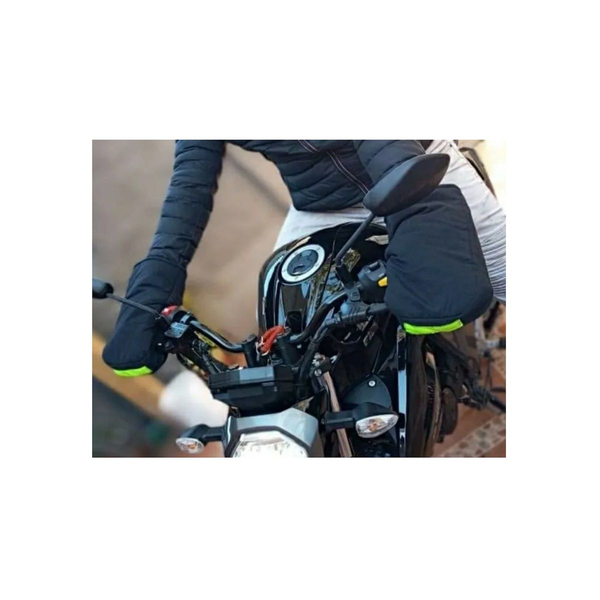 GENERICO - Cubre puños universales para motos