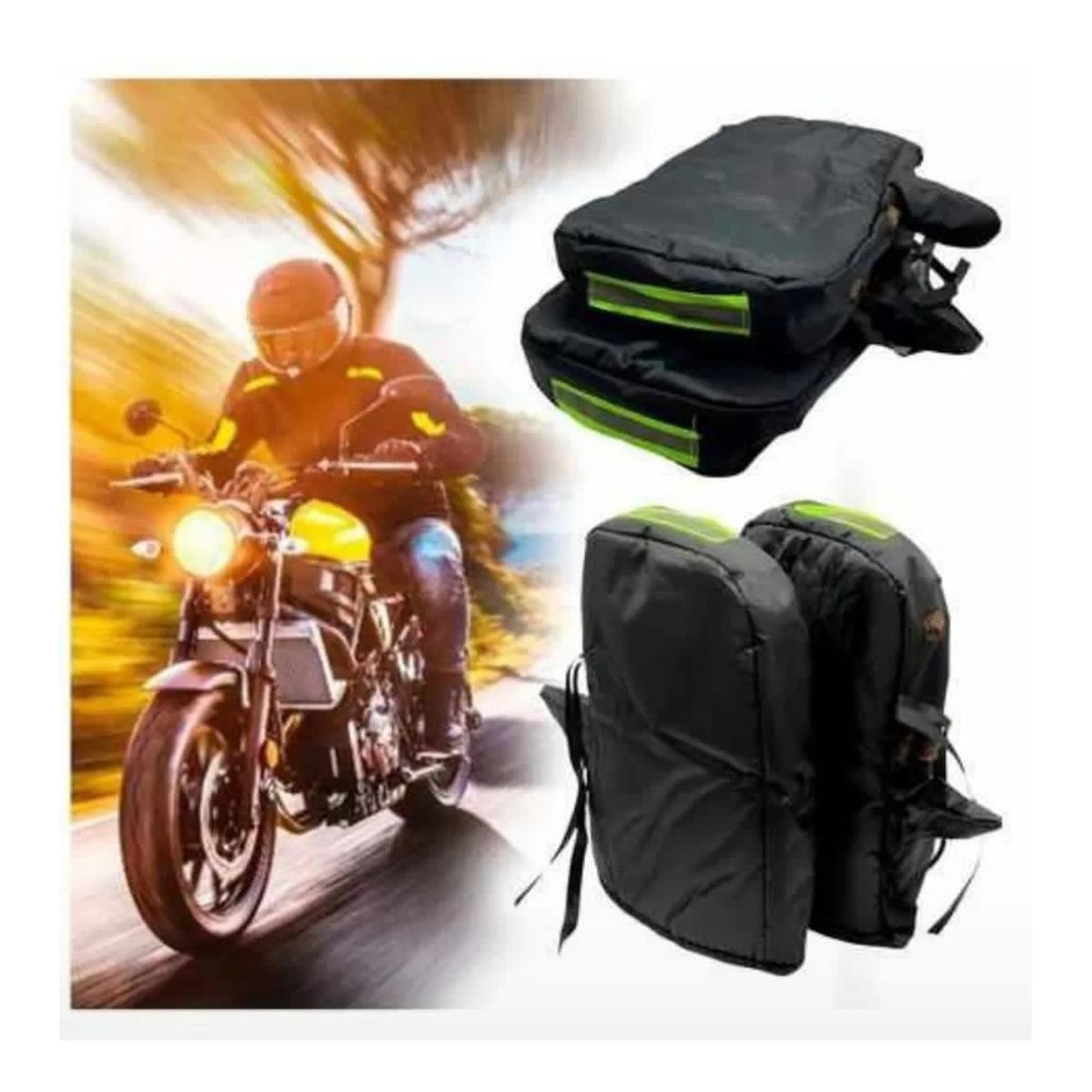 GENERICO - Cubre puños universales para motos