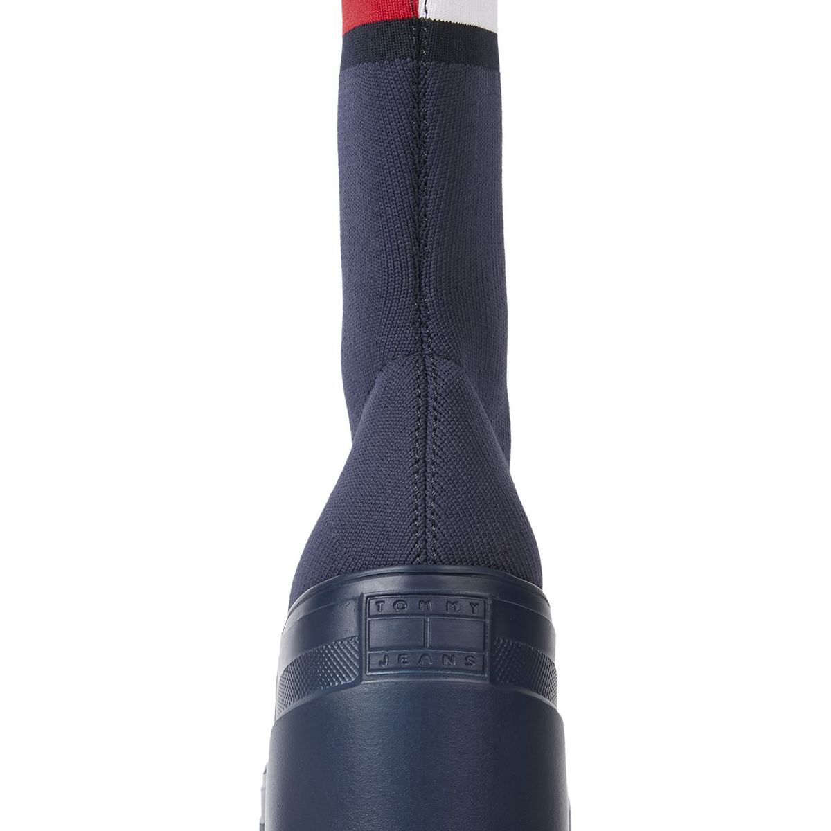 TOMMY HILFIGER - Botas De Punto Resistentes Al Agua Azul Tommy Hilfiger
