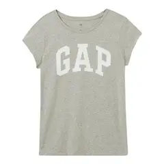 GAP - Polera Logo Manga Corta Gris