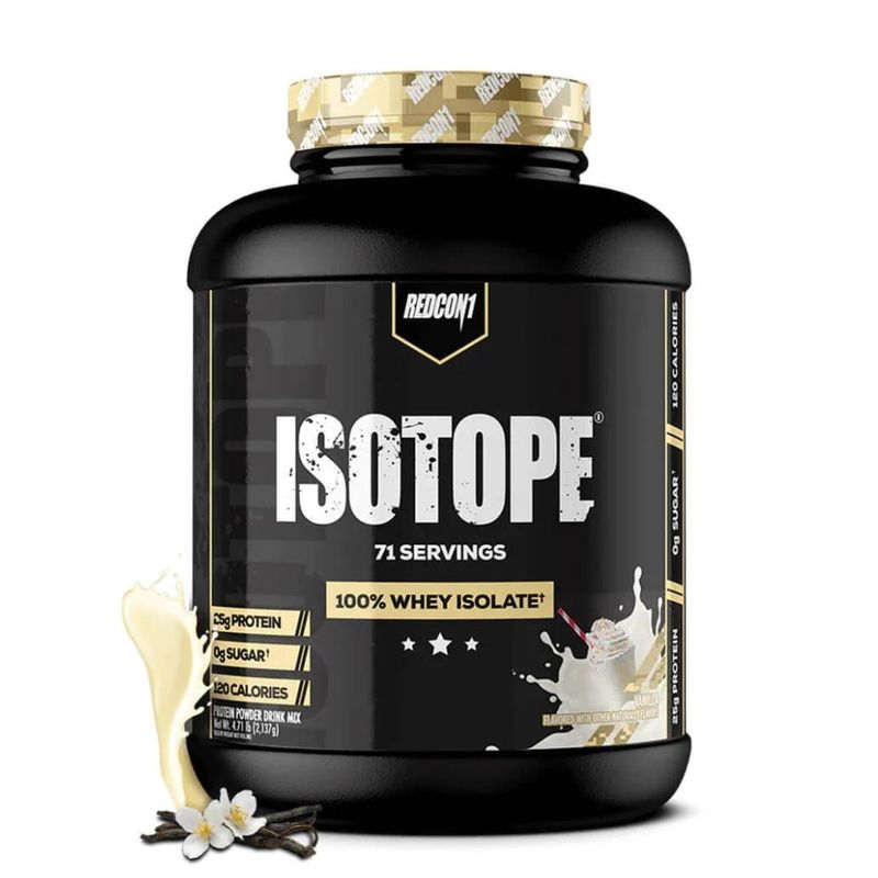 REDCON1 - ISOTOPE PROTEINA AISLADA 5 LB - REDCON1  - VAINILLA