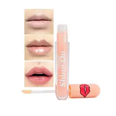 MAX BELLE - Brillo Voluminizador Con Glitter Labios Grandes Y Hermosos