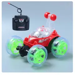 GENERICO - Auto A Control Remoto Luces Sonido 360 Grados Auto Loco-R