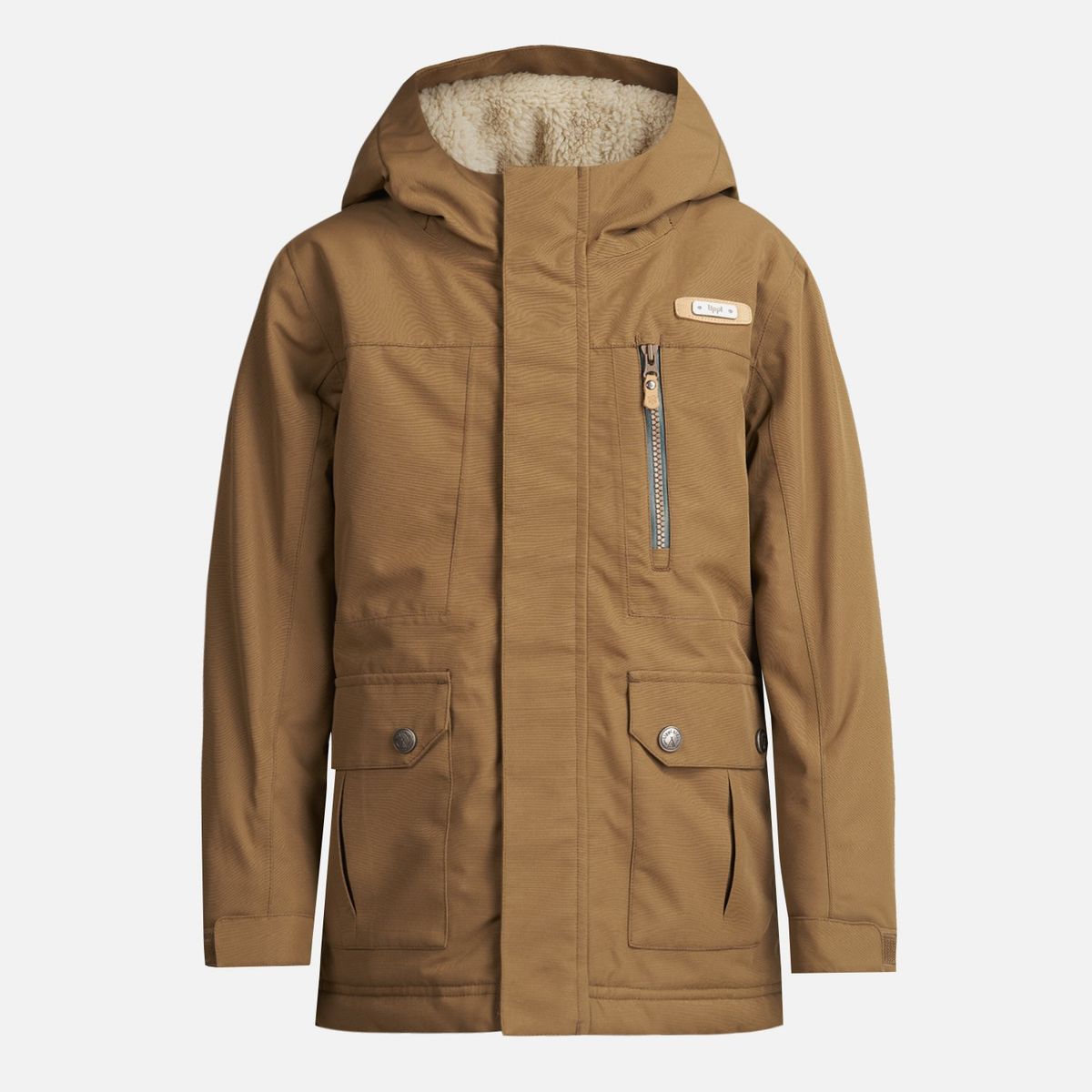 LIPPI - Chaqueta Niño Roble B-Dry Hoody Jacket Mostaza Oscuro Lippi