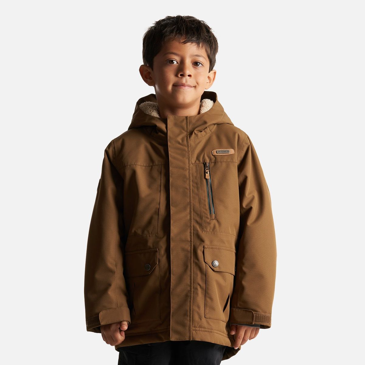 LIPPI - Chaqueta Niño Roble B-Dry Hoody Jacket Mostaza Oscuro Lippi