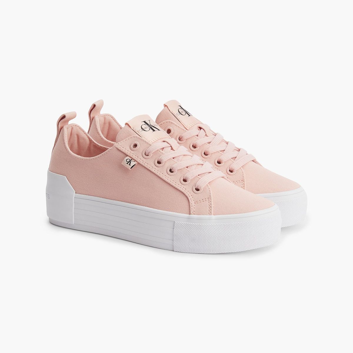 CALVIN KLEIN - Zapatilla Vulcanized Flatform Rosado Calvin Klein