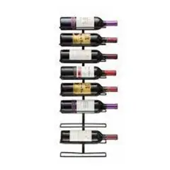 CATALAB - Rack Metálico Para 9 Botellas De Vino
