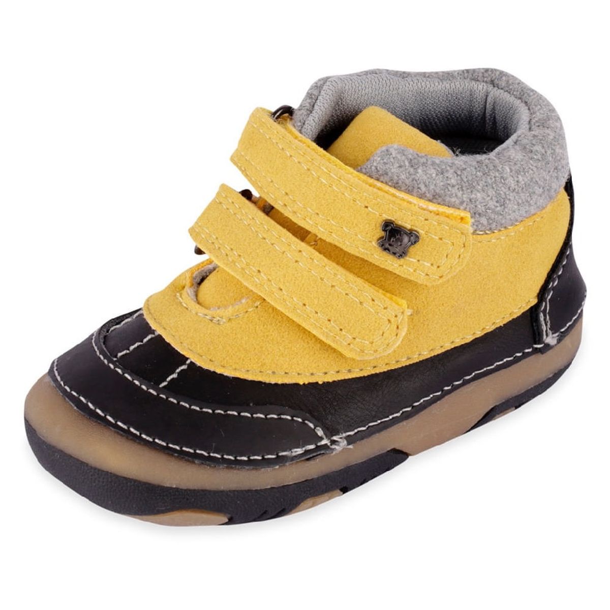 PILLIN - Zapato Bebé Algodón Invierno Niño Amarillo PILLIN