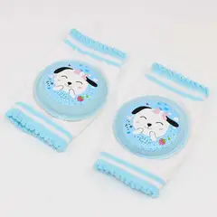 GENERICO - Set rodilleras gateo 3d protección sirve hasta 3 años.